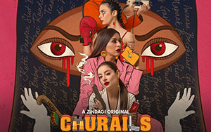 Official poster of Pakistani original show, `Churails`